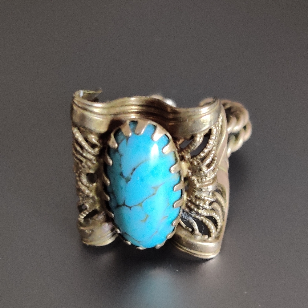 Vintage West Germany Cocktail Ring